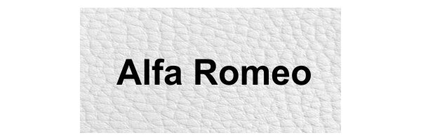 Alfa Romeo - Lieferzeit beträgt 7 - 14 Tage