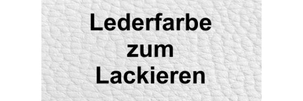 Lederfarbe für Lackierausrüstungen - URLAUB vom 12.08.24 bis 20.09.24